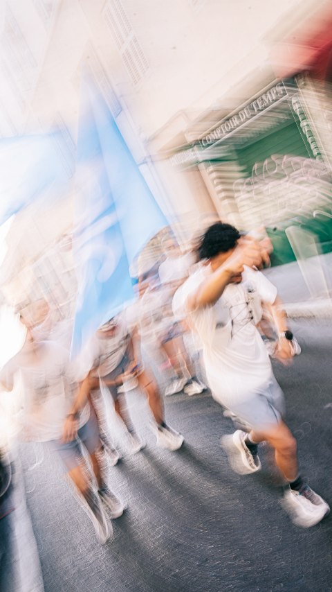 Le crew GRC en mouvement dans Marseille